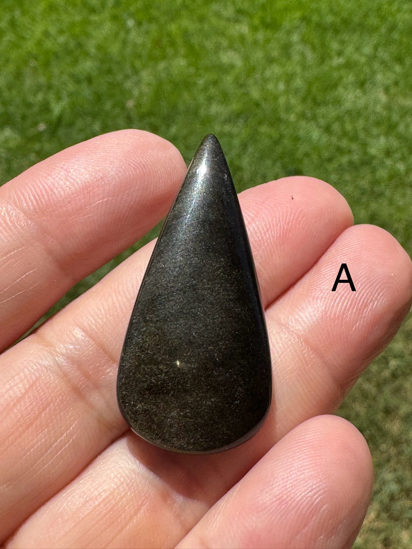 Natural Golden Obsidian Cabochon