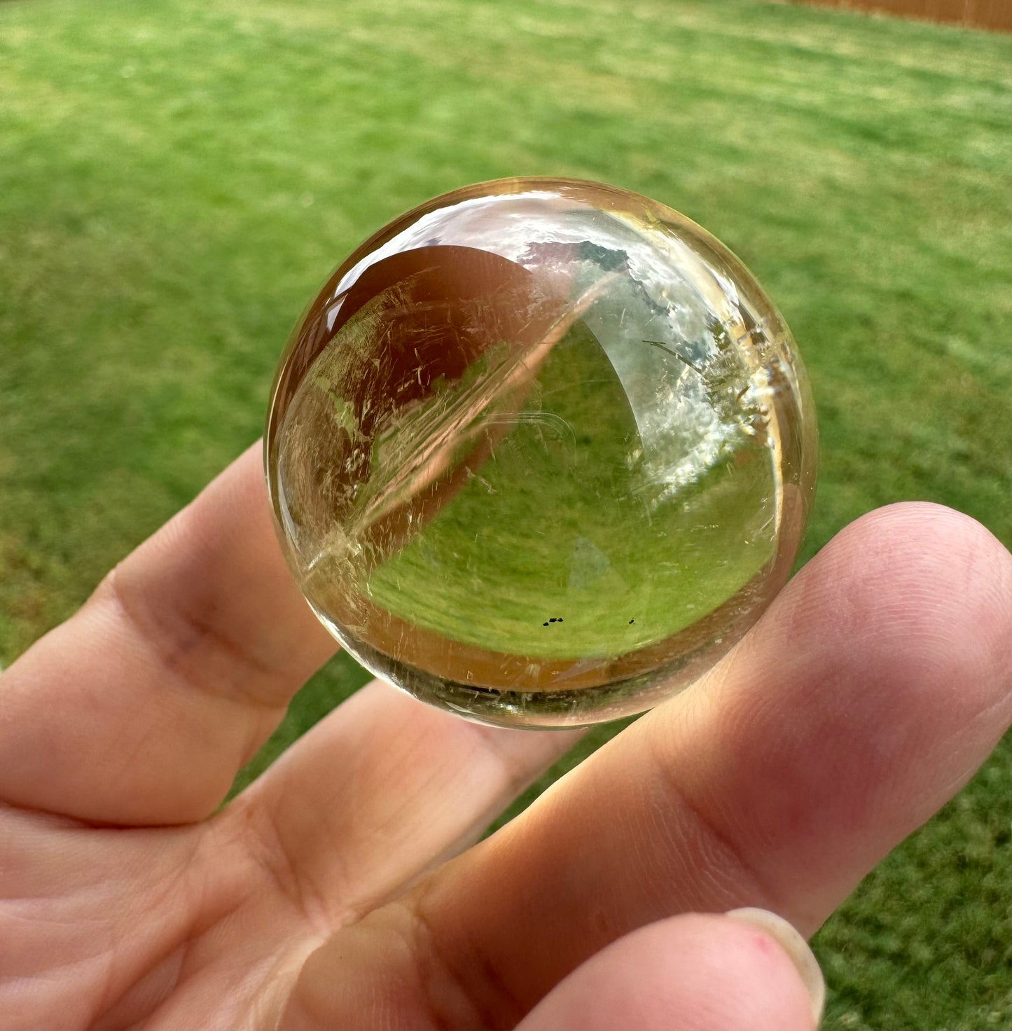 AAA Citrine Sphere 39mm