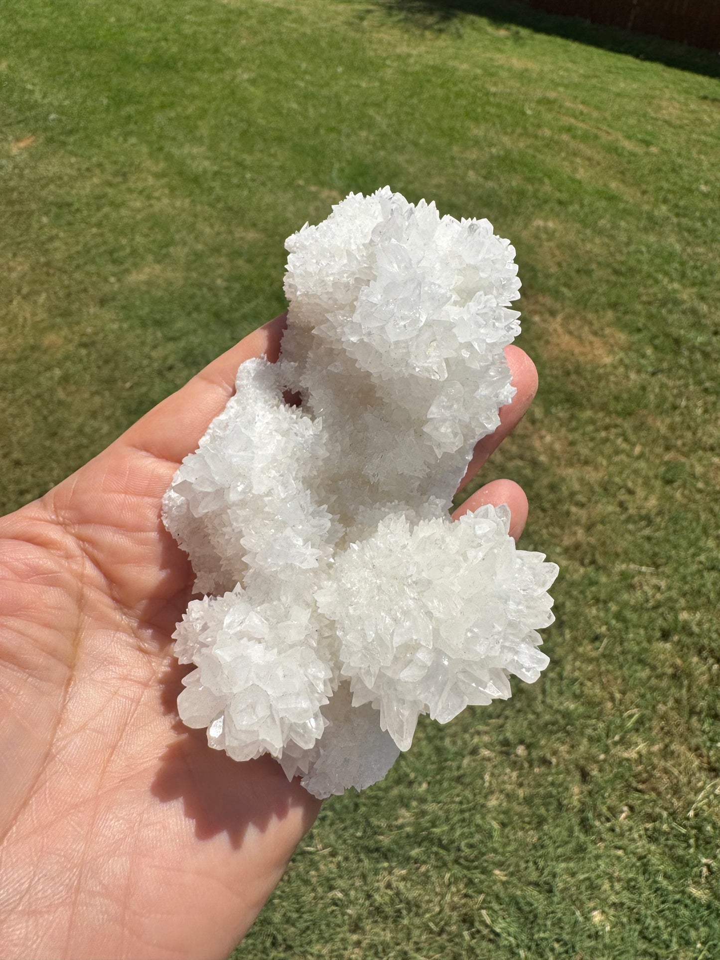 White Calcite Specimen
