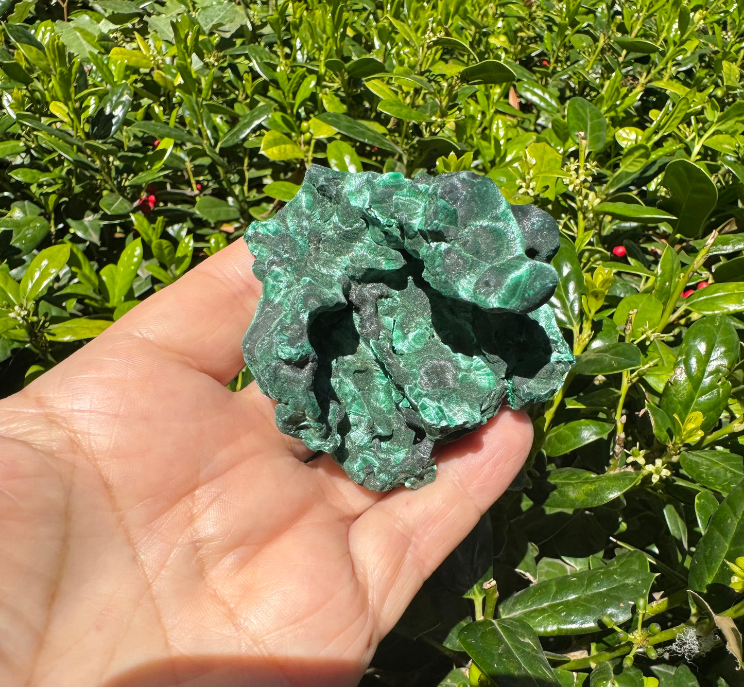 Velvet Malachite Specimen