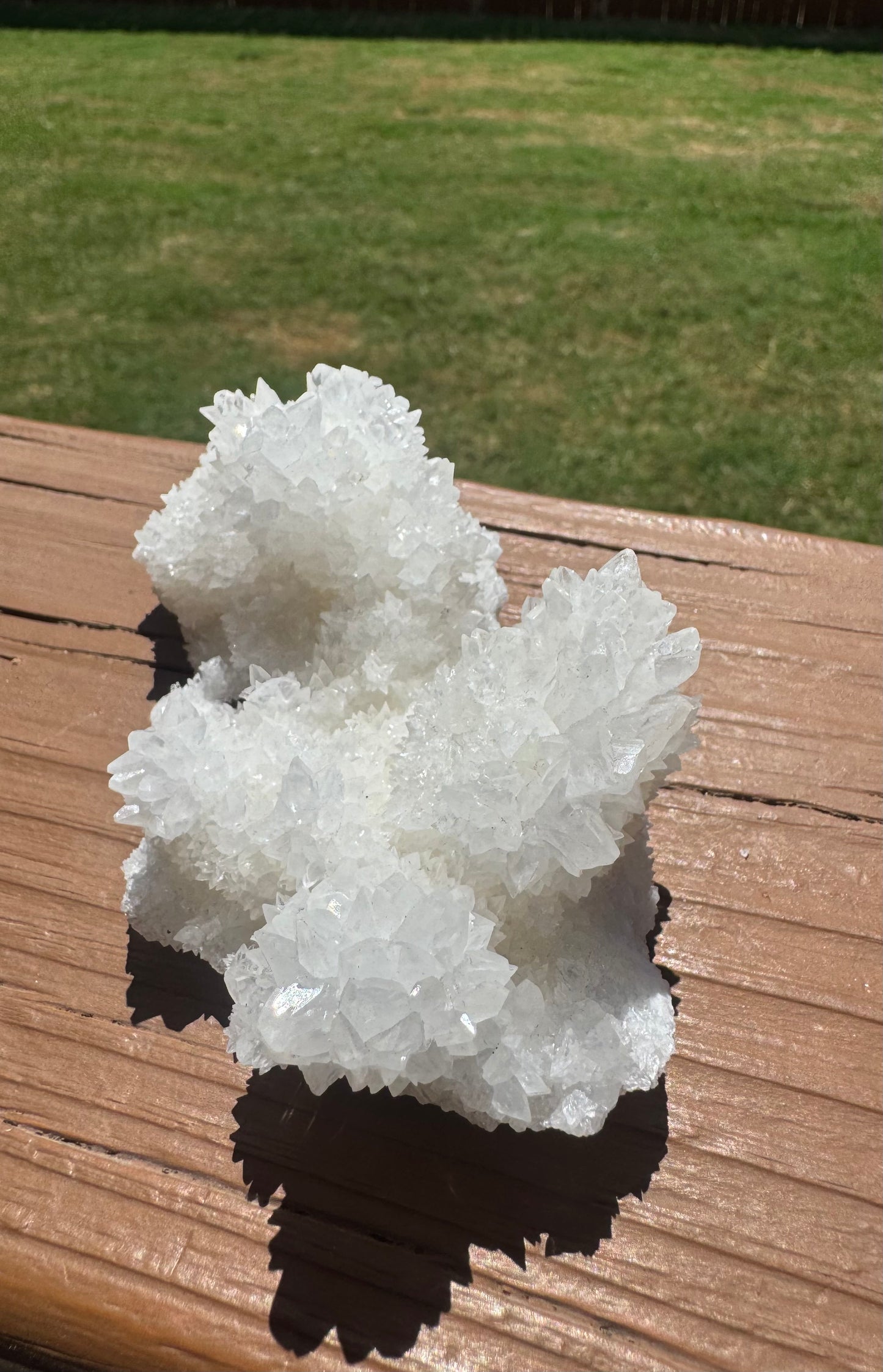 White Calcite Specimen
