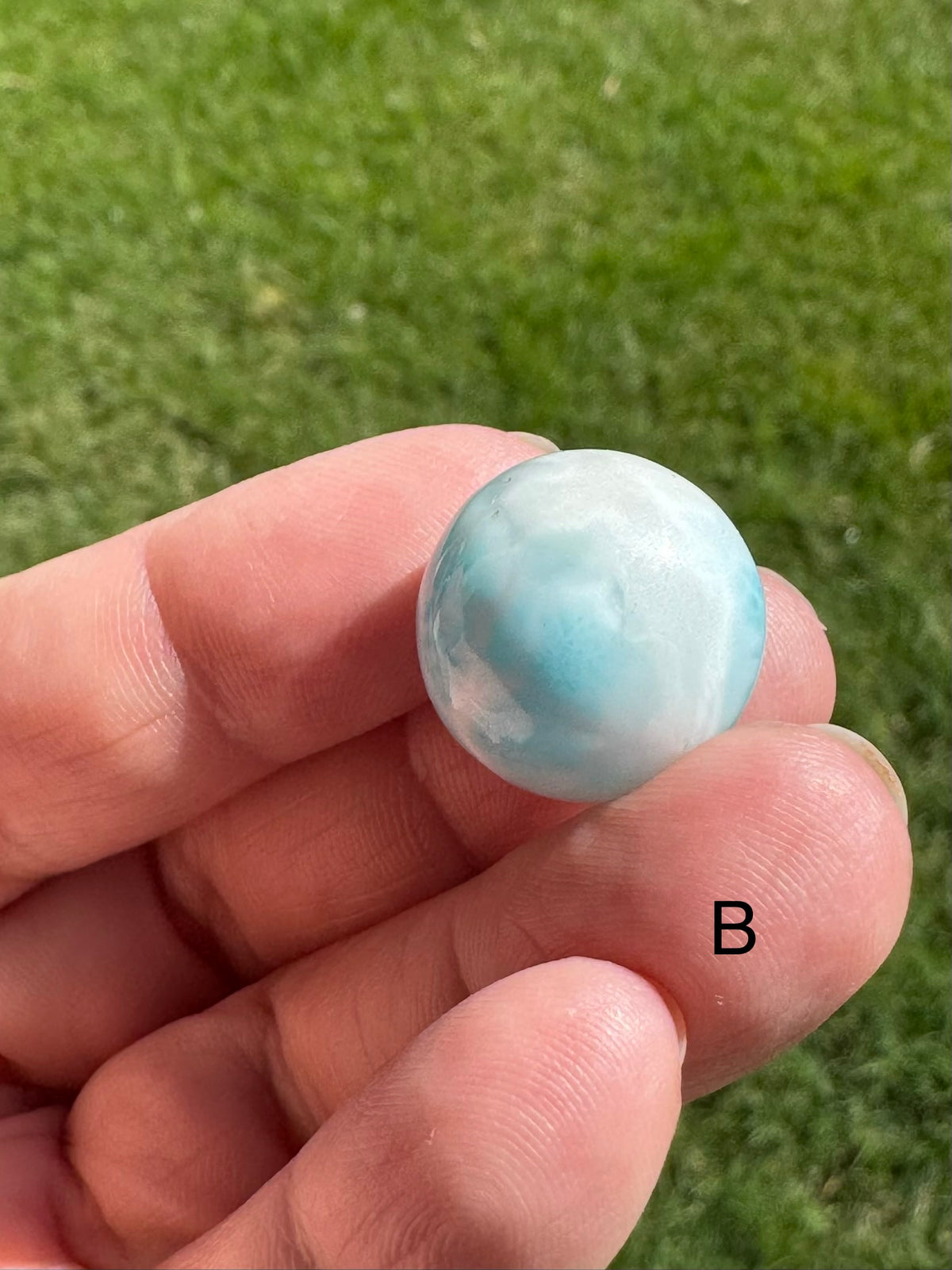 Larimar Mini Sphere 18/17mm