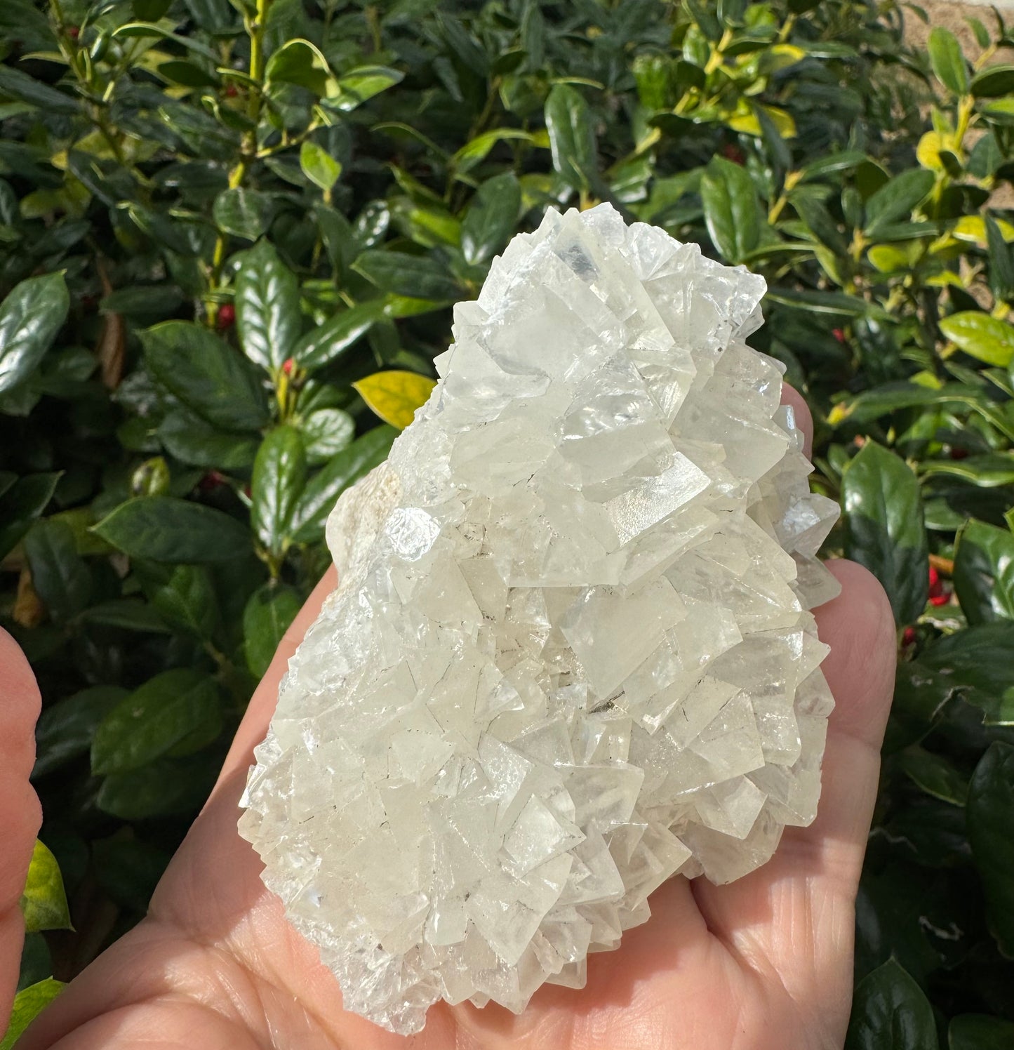 White Calcite Specimen