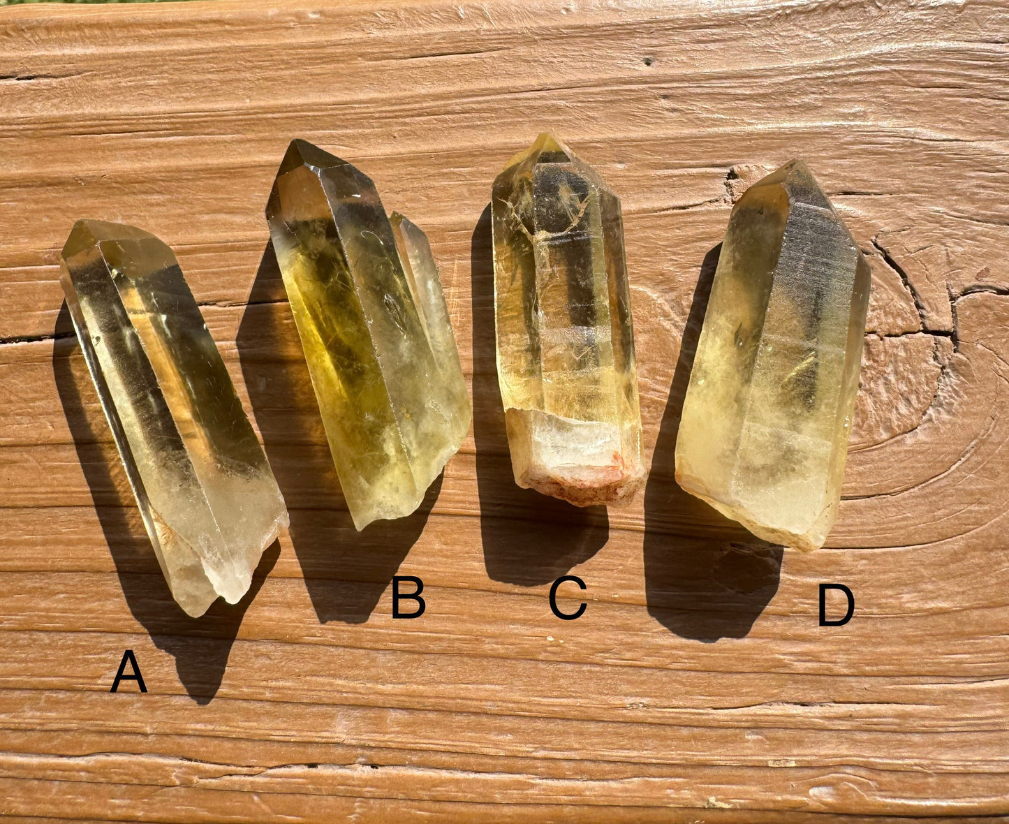 Raw Citrine Points