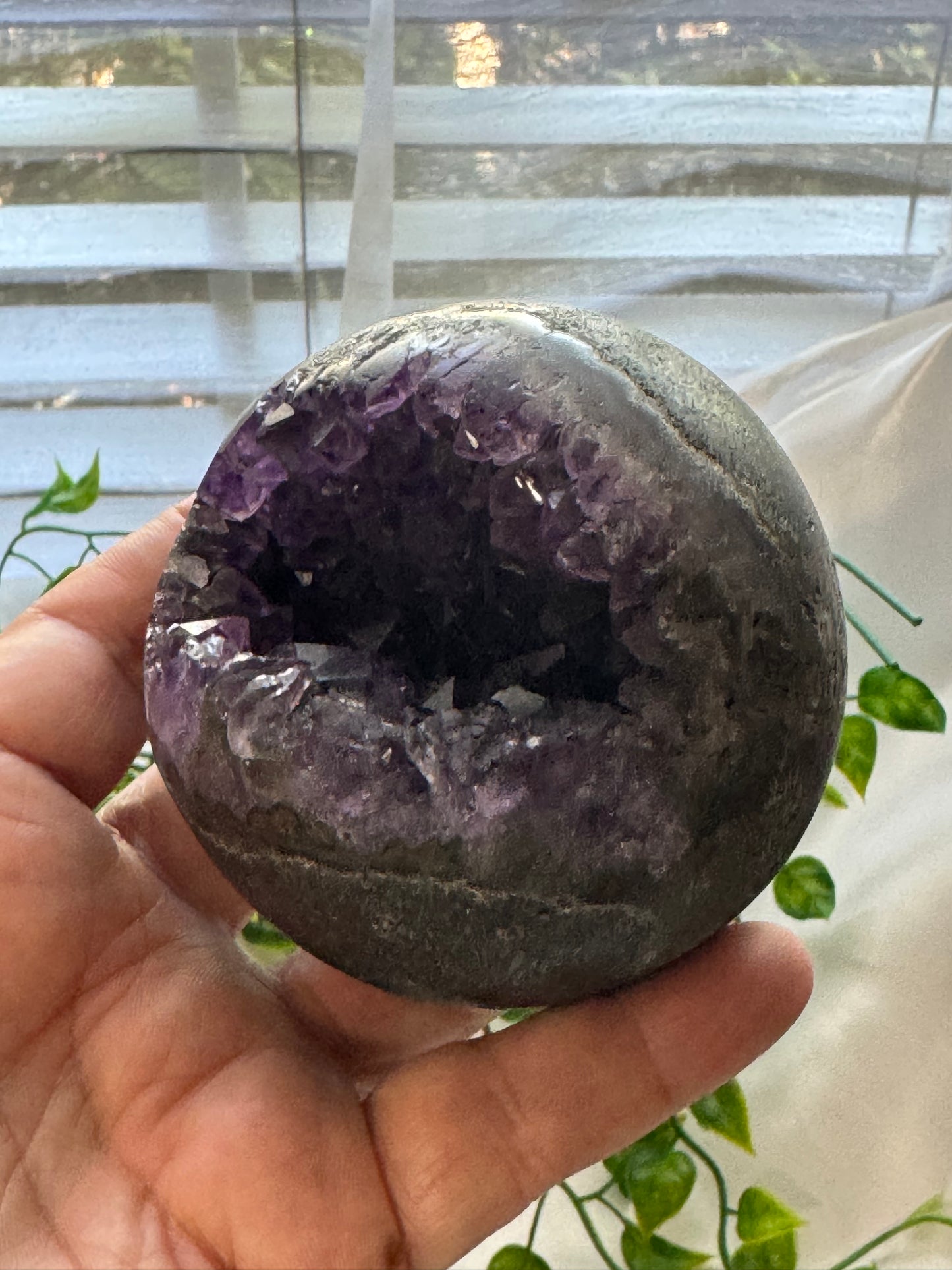 Druzy Amethyst Geode Sphere 77mm