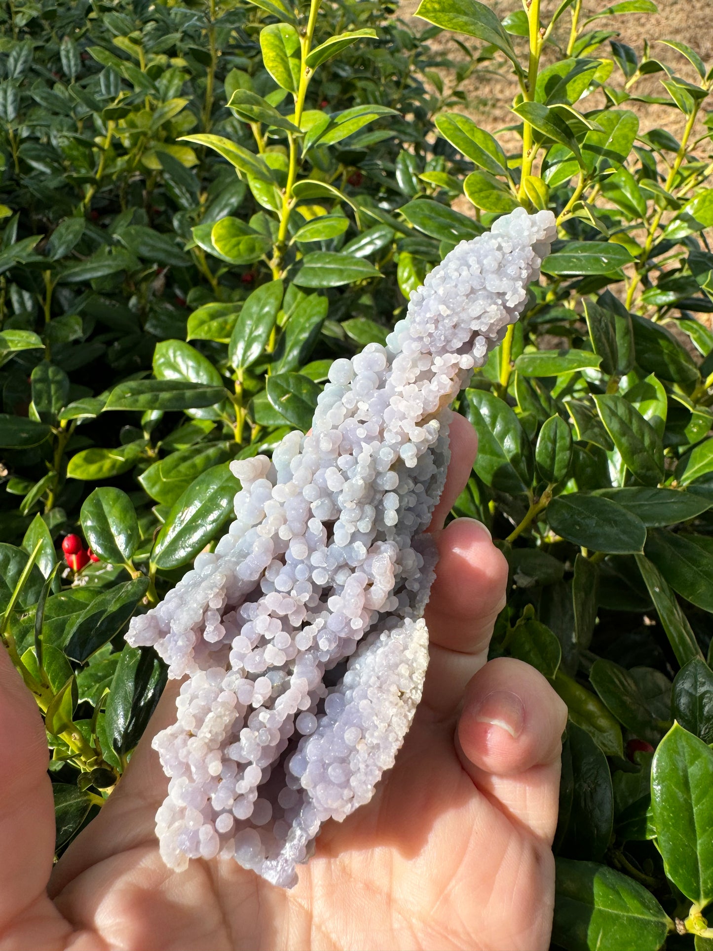 Grape Agate Specimen