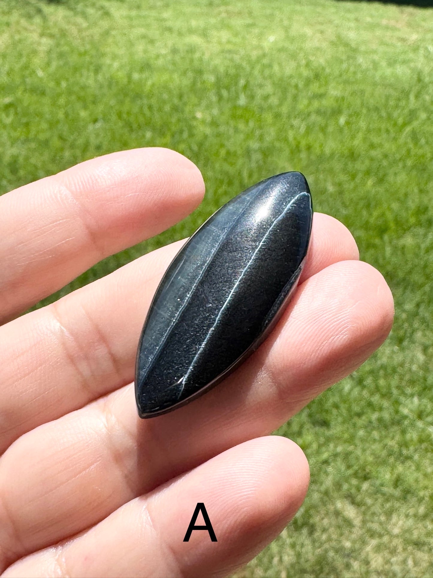 Natural Blue Tiger Eye Cabochon