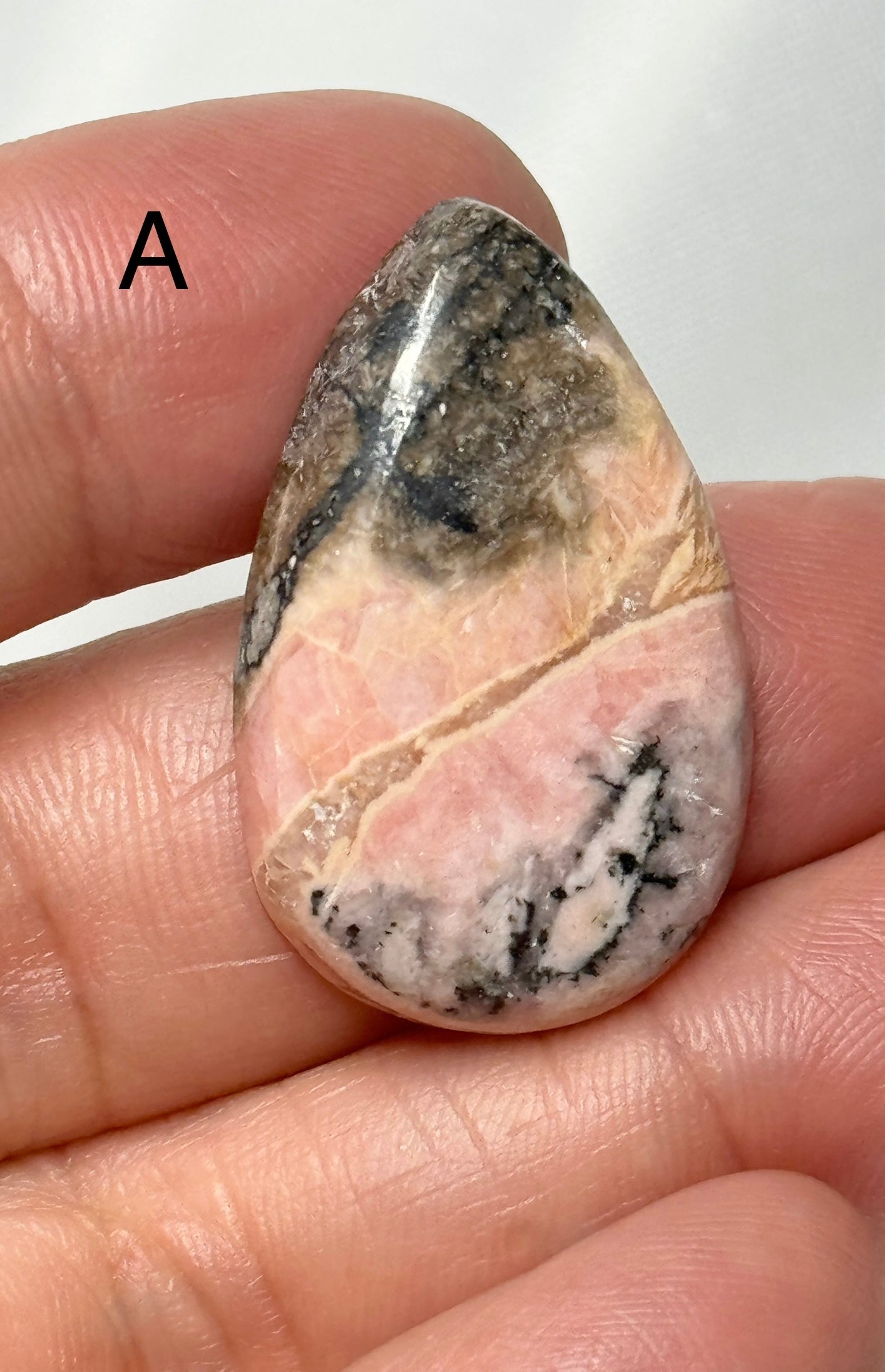 Rhodochrosite Cabochon