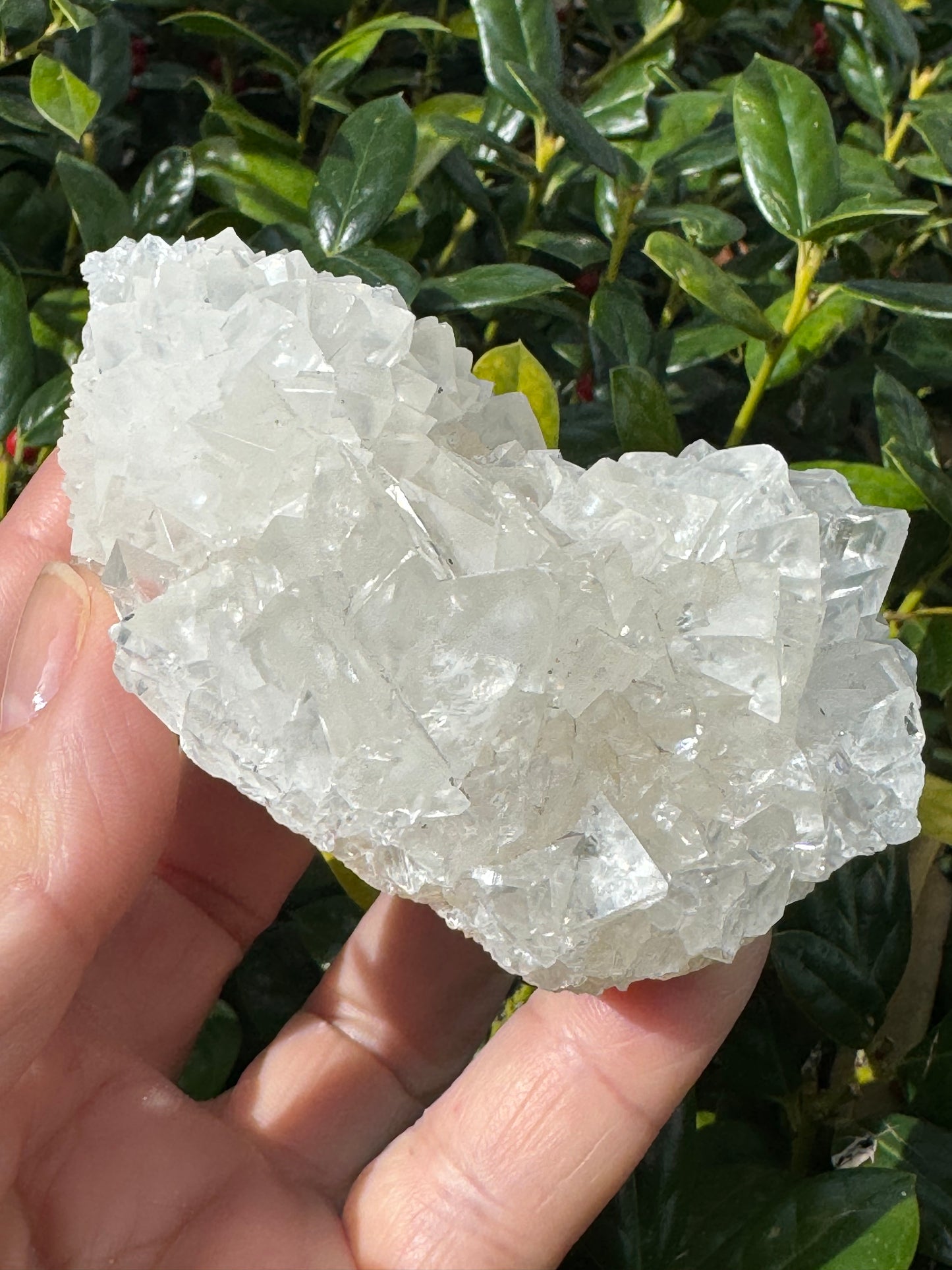 White Calcite Specimen