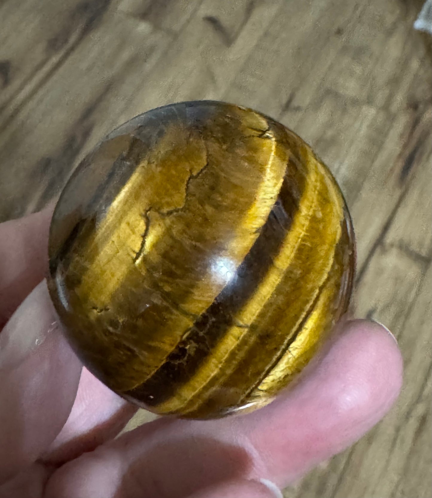 Tiger's Eye Sphere