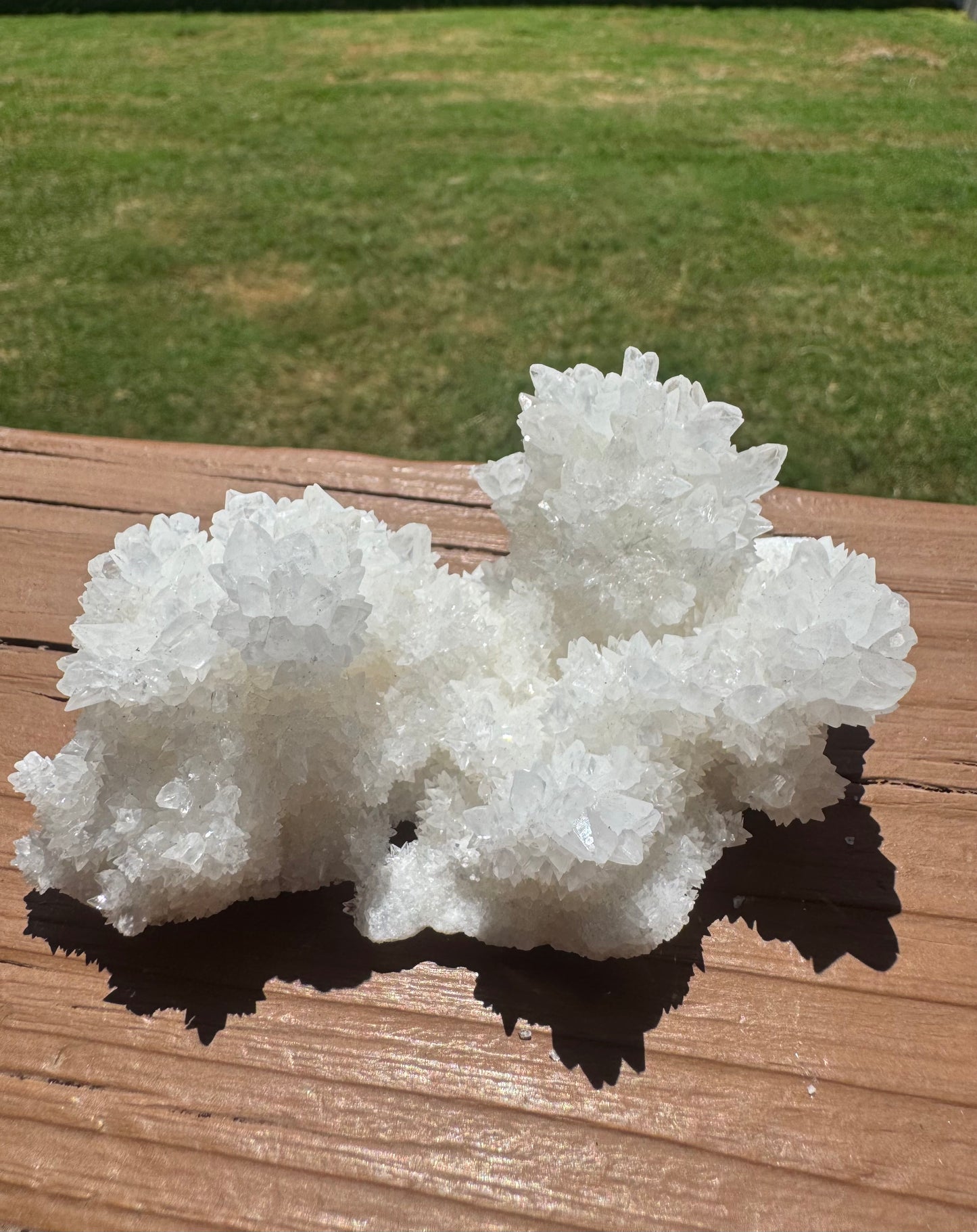 White Calcite Specimen