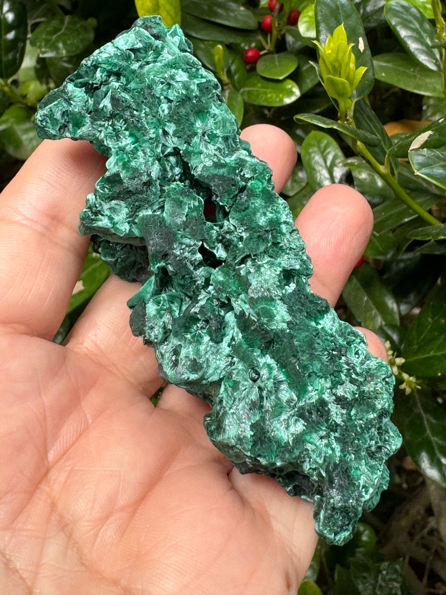 Velvet Malachite Specimen