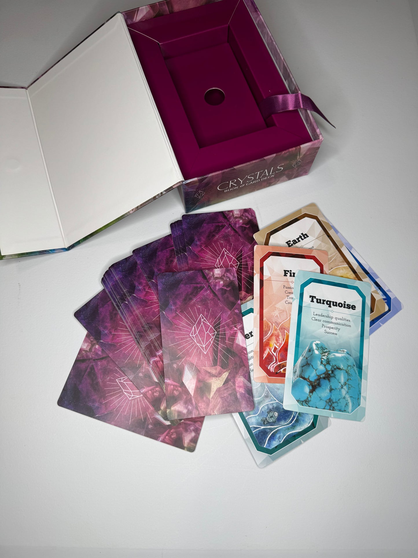 Crystal Card Deck and Book
