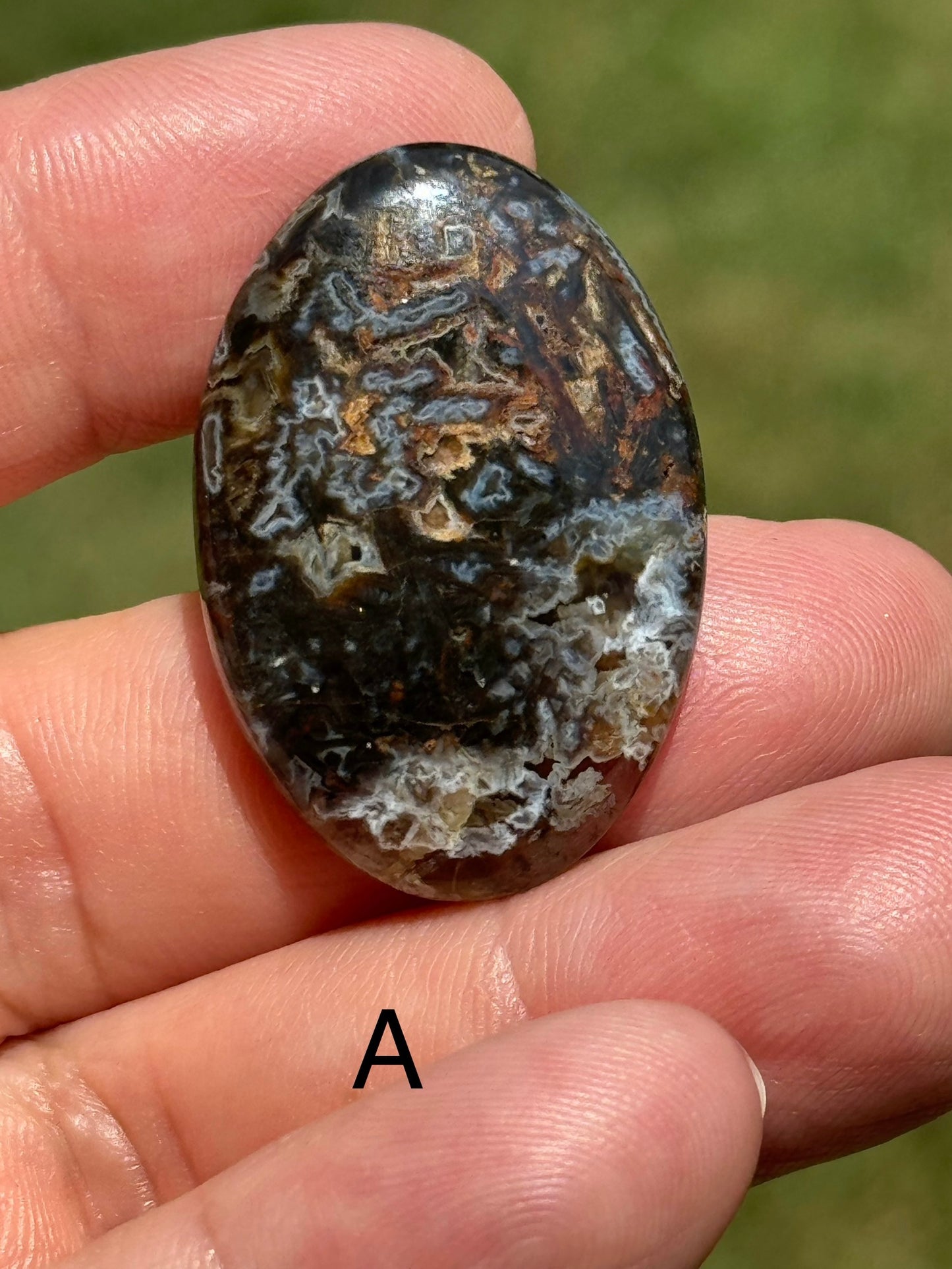 Turkish Stick Agate Cabochon