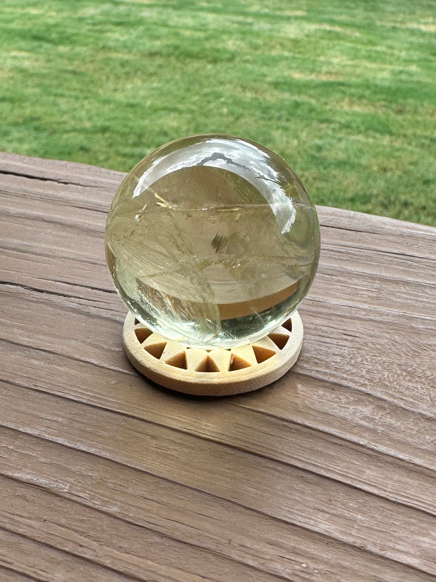 AAA Citrine Sphere 39mm