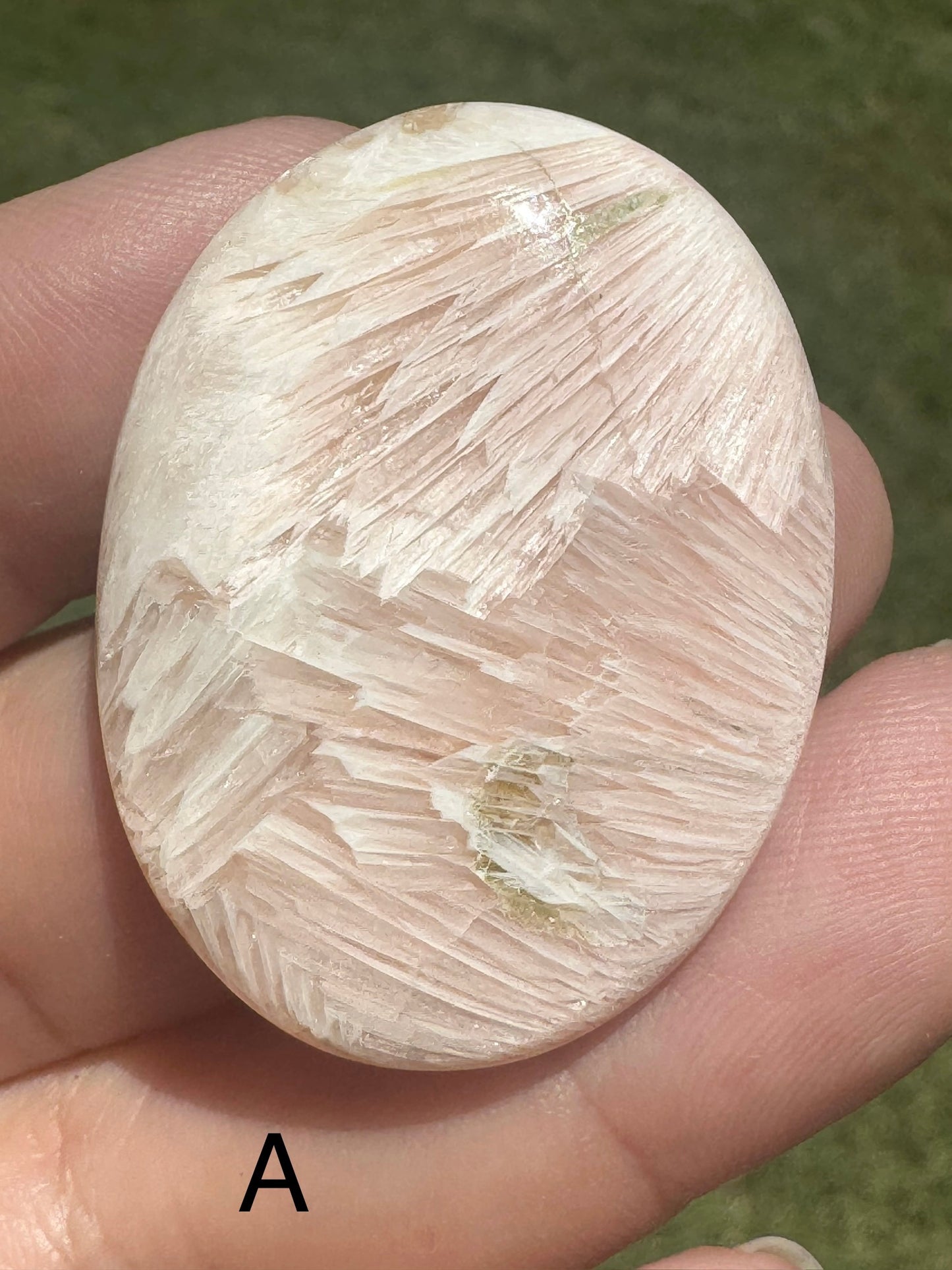 Pink Scolecite Cabochon