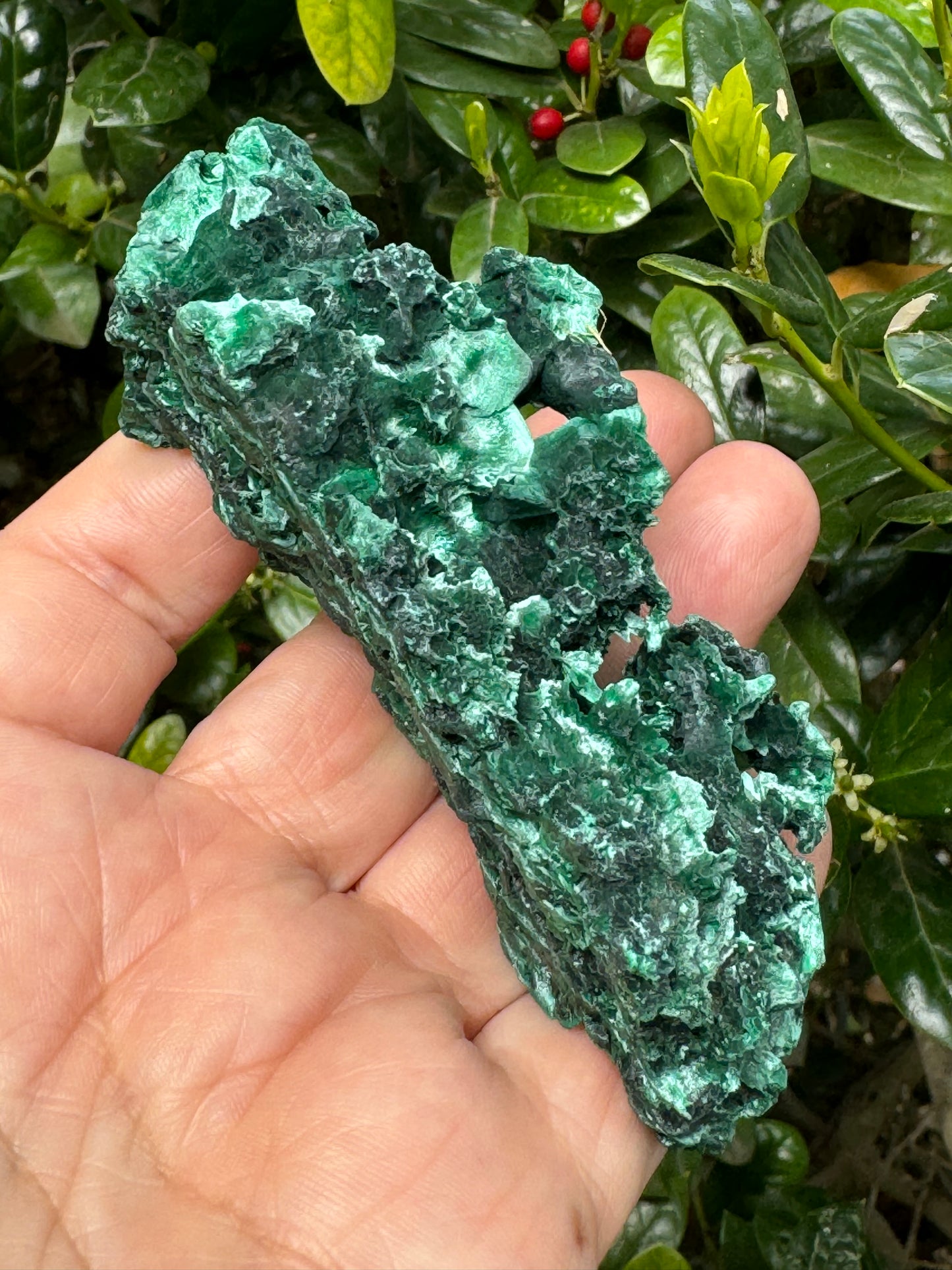 Velvet Malachite Specimen