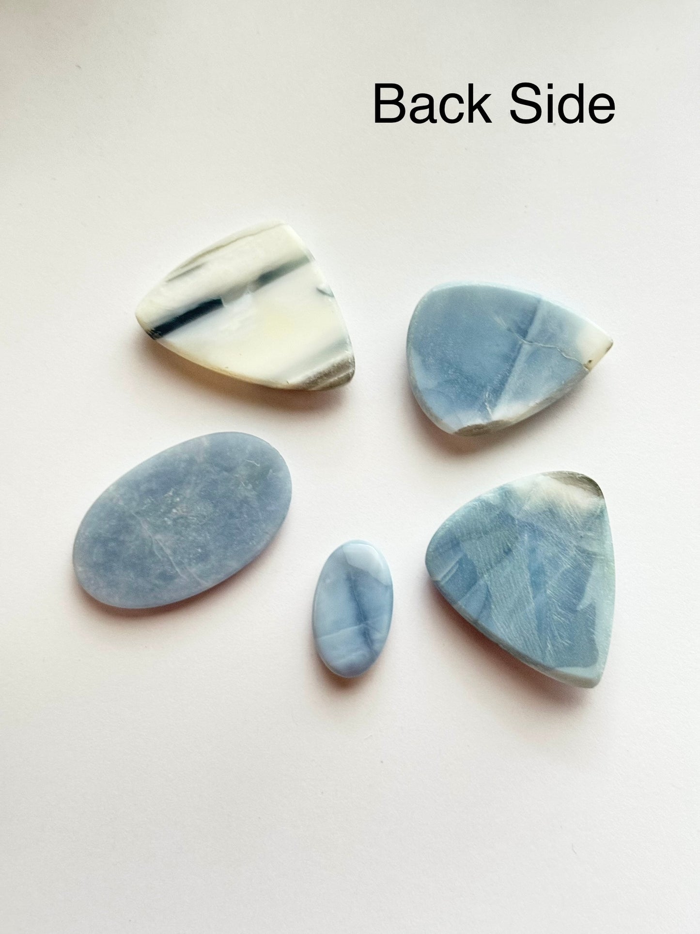 Blue Owyhee Opal Cabochon