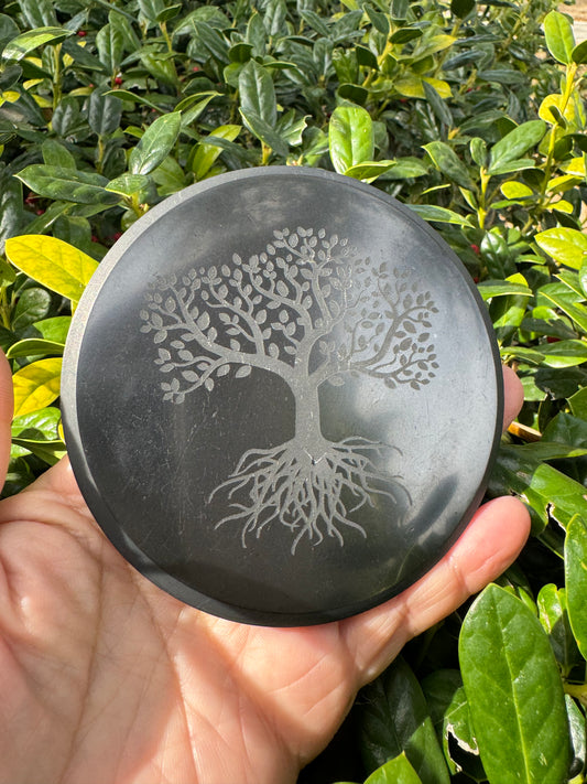 Shungite Plate Tree of Life