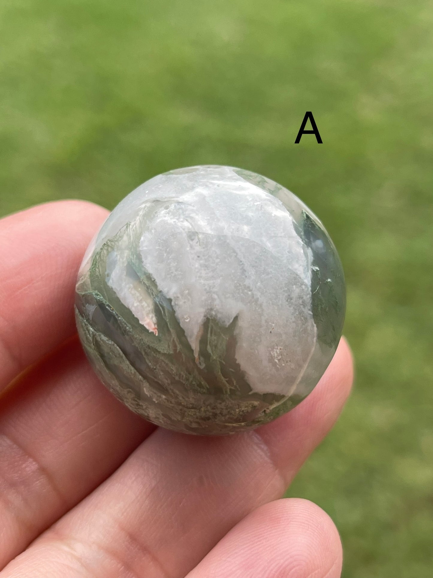 Moss Agate Sphere