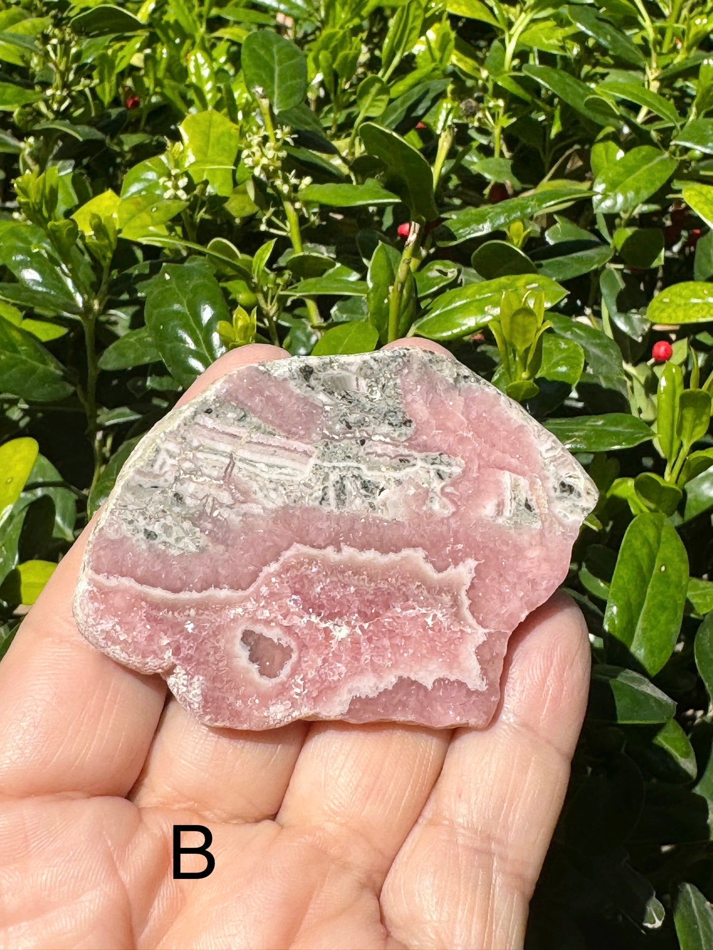 Rhodochrosite Slab