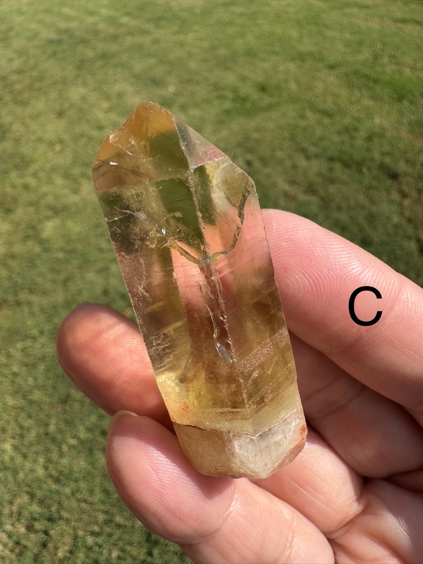 Raw Citrine Points