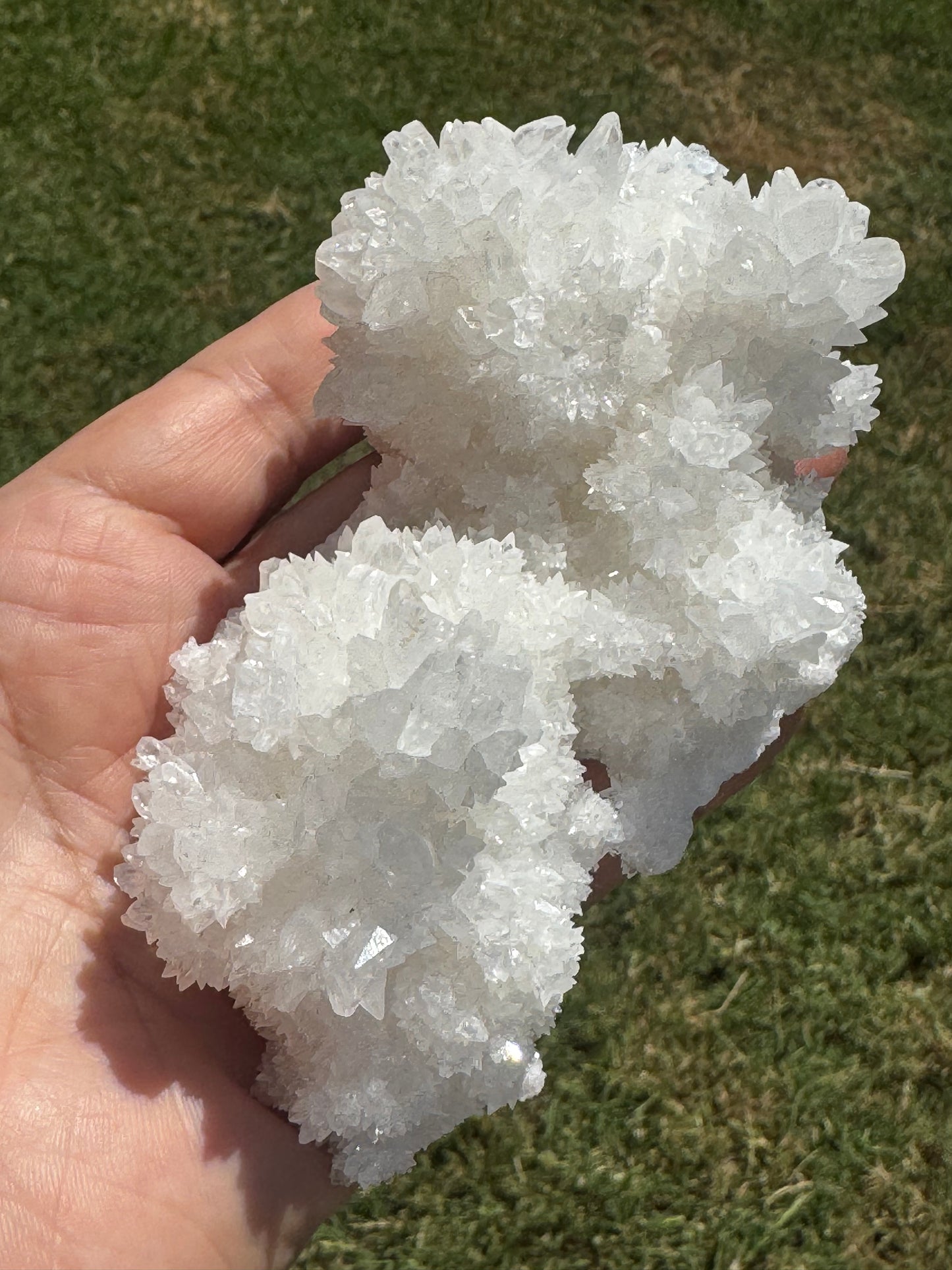 White Calcite Specimen