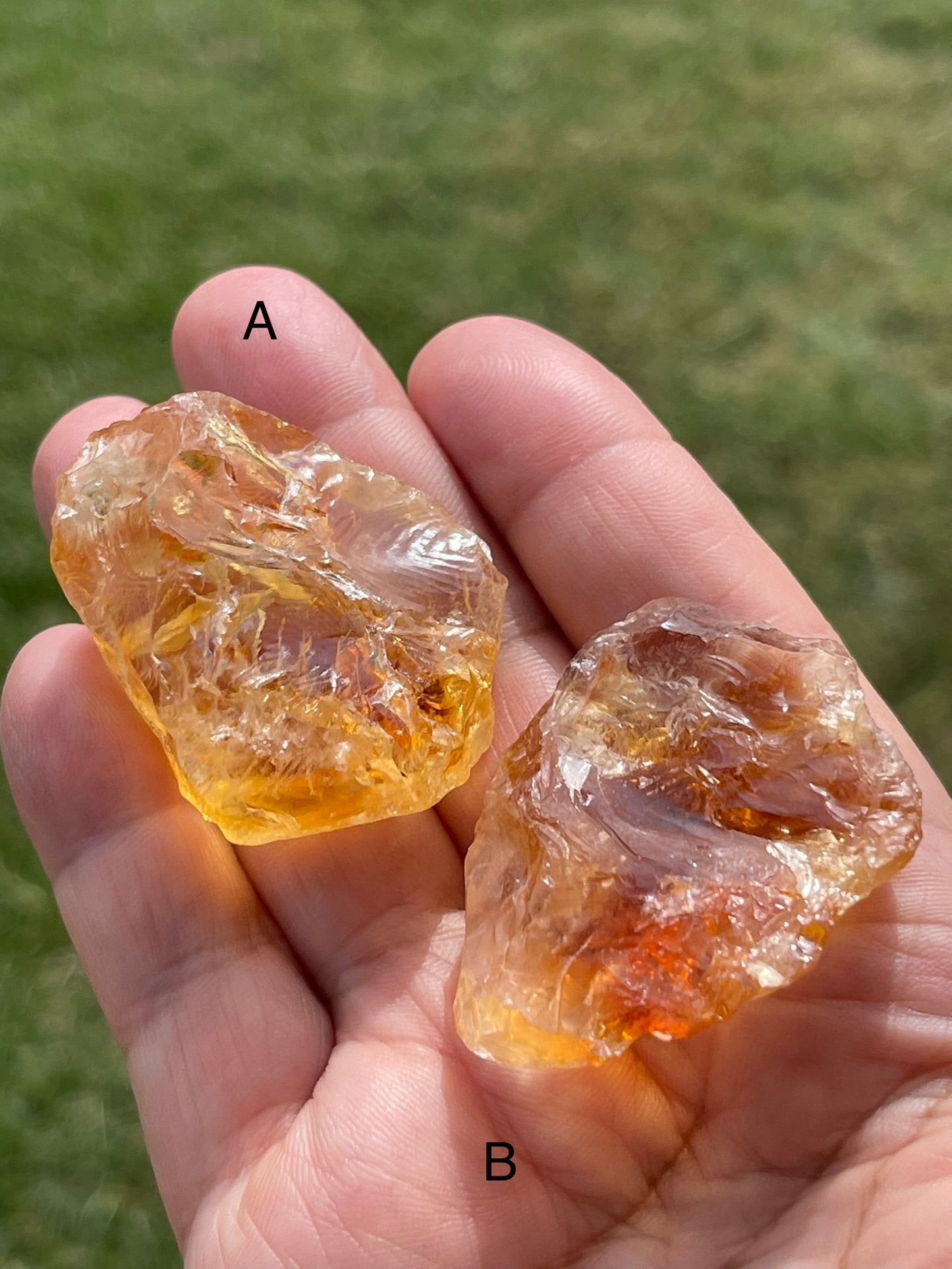 AAA Brazilian Citrine Raw Stone