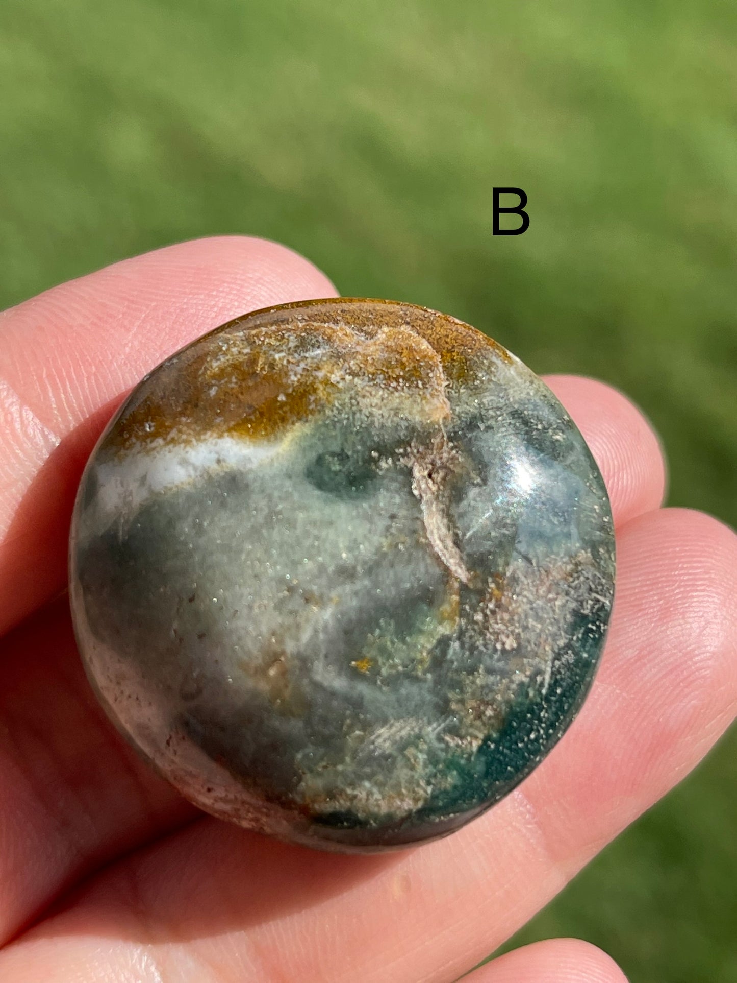 Ocean Jasper Small Palm